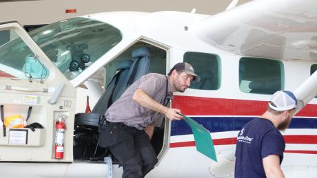 Dave Waterman Deputy Director of Maintenance in Liberia 