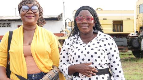 Peaches Cummeh Awareness and Ecotourism officer at Liberia’s Forestry Development Authority