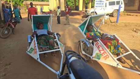 Motorcycle ambulances