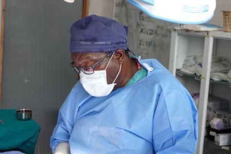 Dr. Sterman Toussaint Director for Clinical Services and Director for Medical Education with Partners in Health