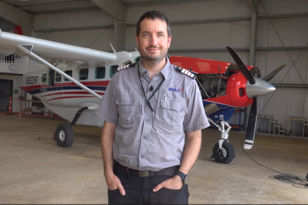 David Waterman MAF’s Head of Engineering in Liberia 