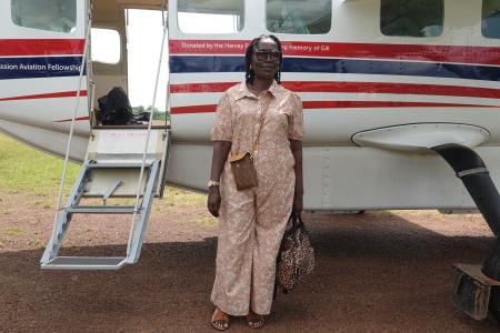 Celestine Brown Safeguarding manager at Partners in Health in Harper