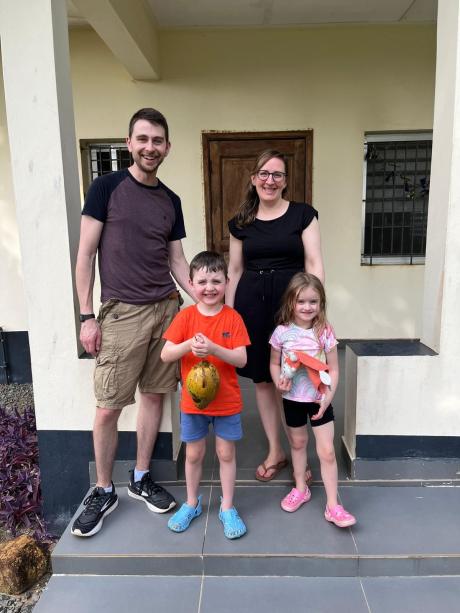 Edward Burrows and family 